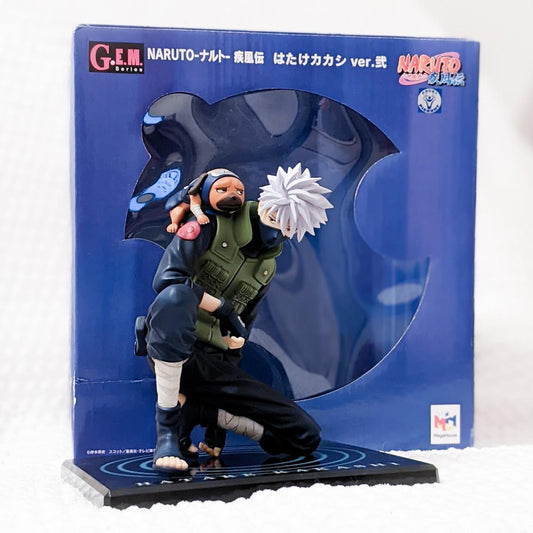 Kakashi Hatake & Pakkun Naruto Shippuden Anime G.E.M Series Megahouse Figure