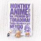 Taiga Aisaka Toradora Monthly Anime Style Nendoroid Petite Figure