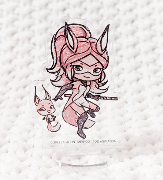 Rena Rouge Alya Césaire Miraculous Ladybug Official Acrylic Figure Stand