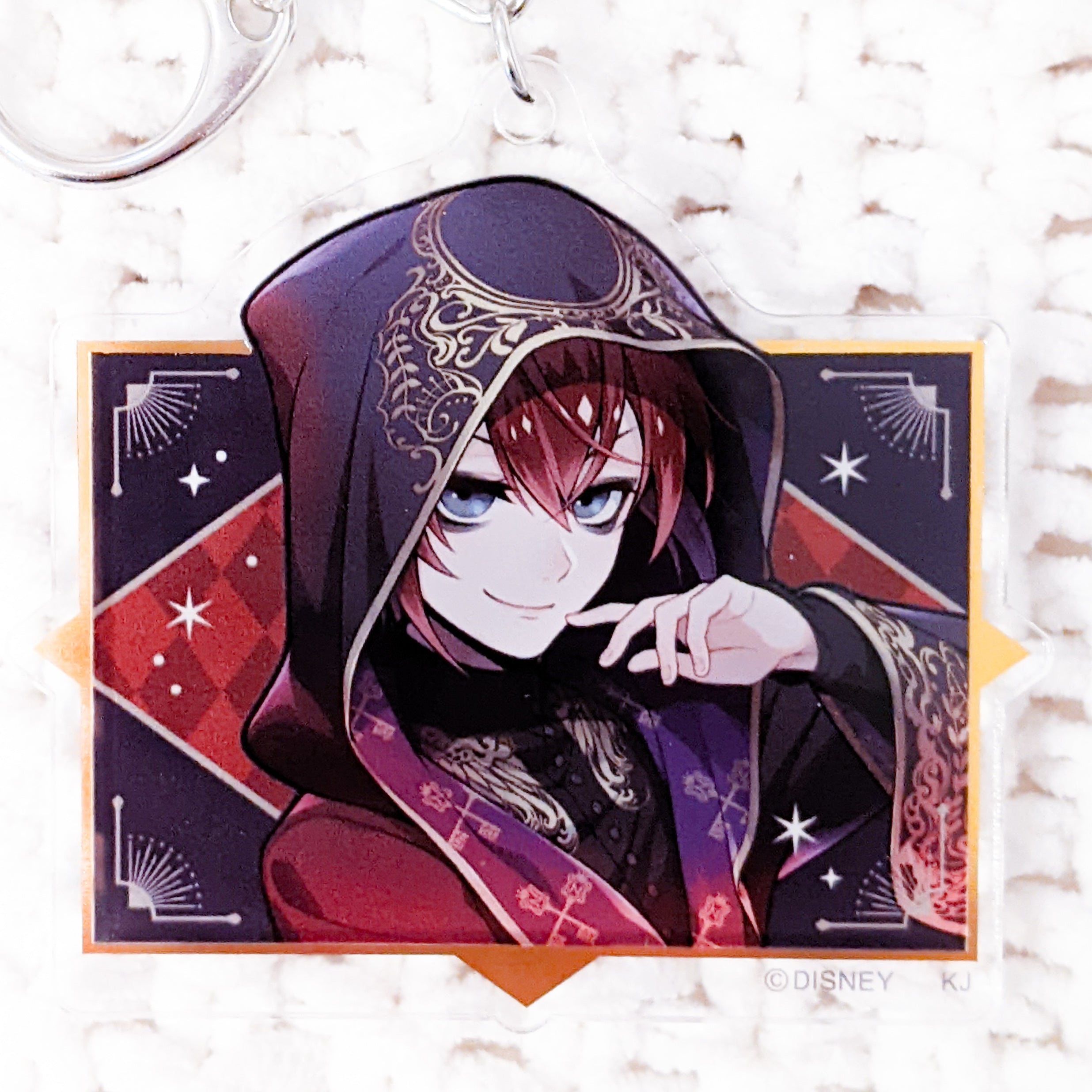 Riddle Rosehearts Disney Twisted Wonderland Anime Acrylic Keychain ...