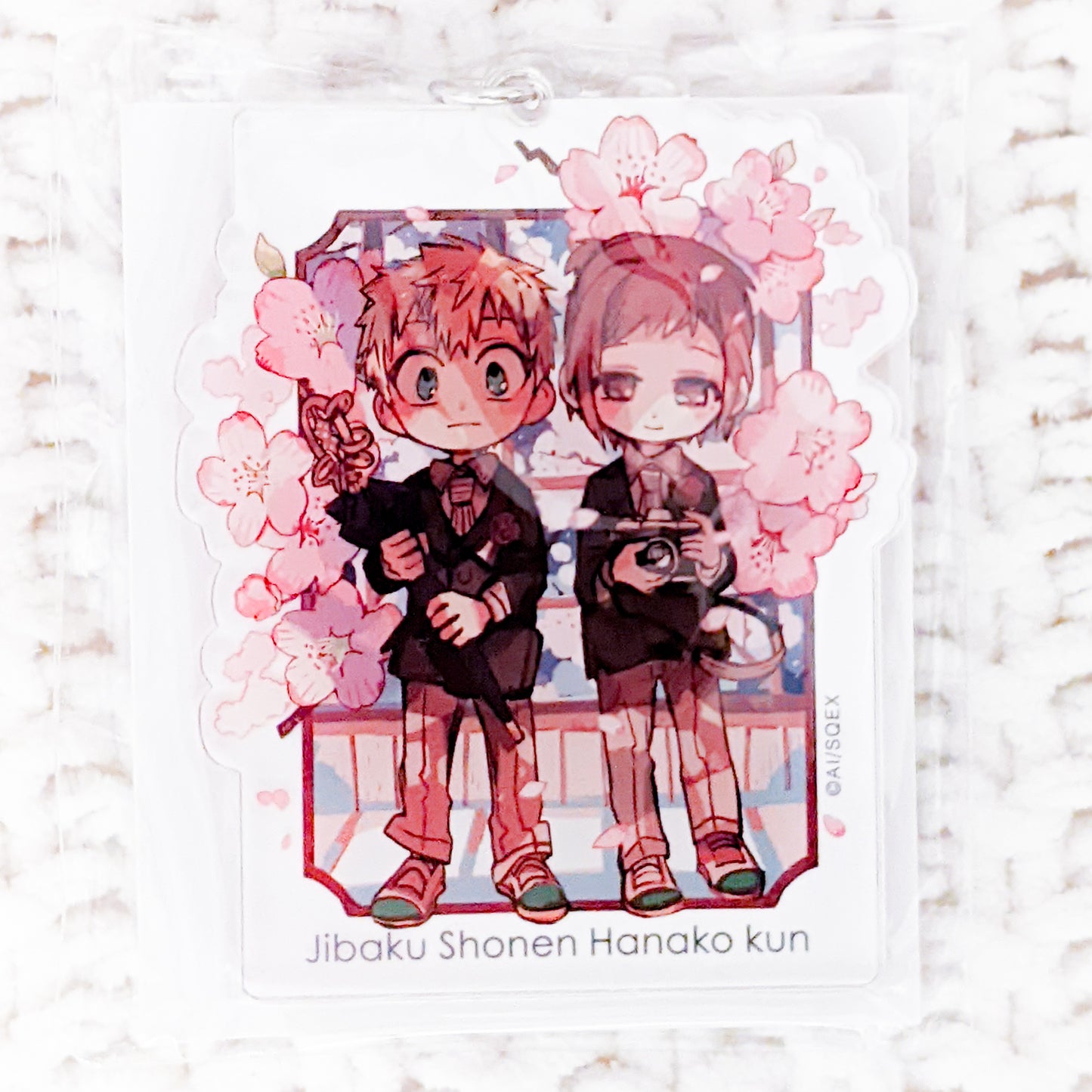 Kou Minamoto & Mitsuba Sousuke - Toilet Bound Hanako Kun Acrylic Charm Keychain