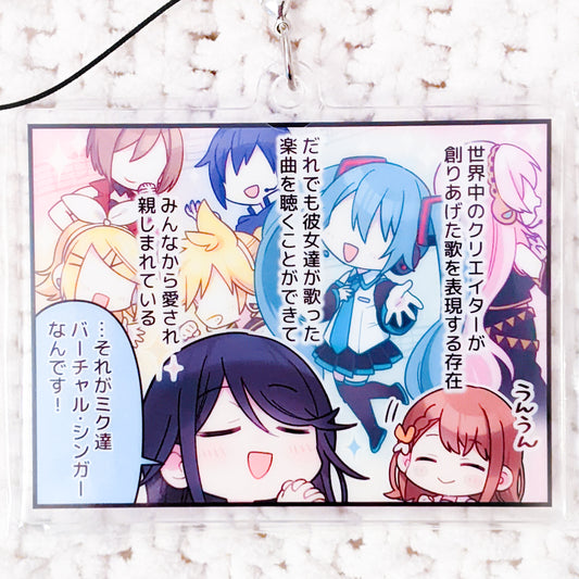 Hoshino Ichika & Hanasato Minori - Project Sekai Hatsune Miku Colorful Stage Acrylic Keychain Strap