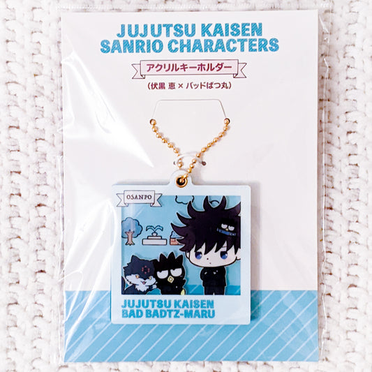 Megumi Fushiguro & Badtz Maru - Jujutsu Kaisen 0 Sanrio Collab Acrylic Keychain