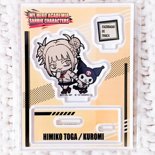 Himiko Toga & Kuromi My Hero Academia x Sanrio Anime Acrylic Figure Stand