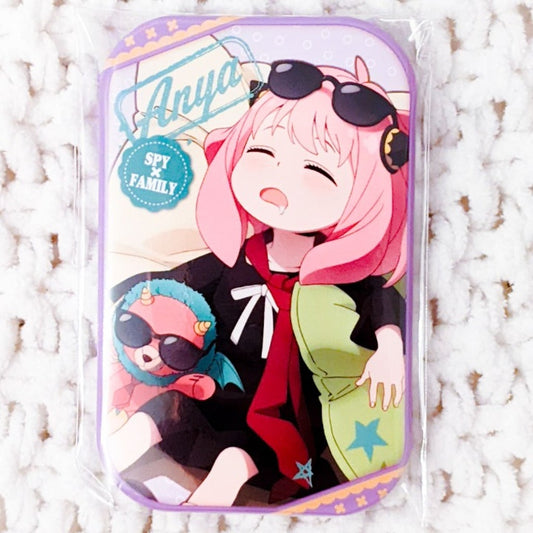 Anya Forger - SPY x FAMILY Anime Square Pin Badge Button