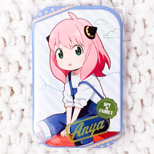 Anya Forger - SPY x FAMILY Anime Square Pin Badge Button