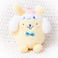 Pompompurin - Cinnamoroll 20th Anniversary Stuffed Plush Keychain Sanrio