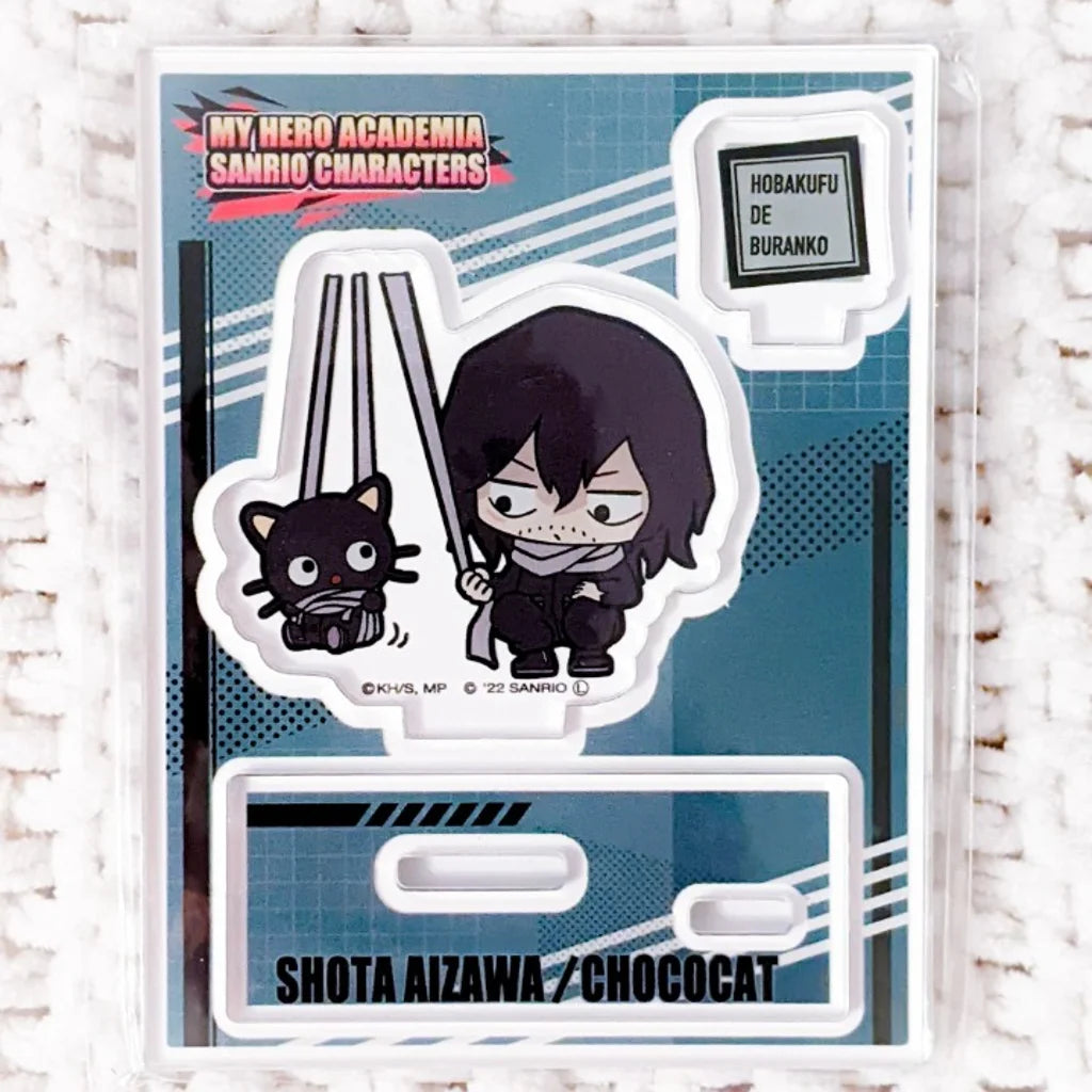 Shota Aizawa & Chococat My Hero Academia x Sanrio Anime Acrylic Figure Stand