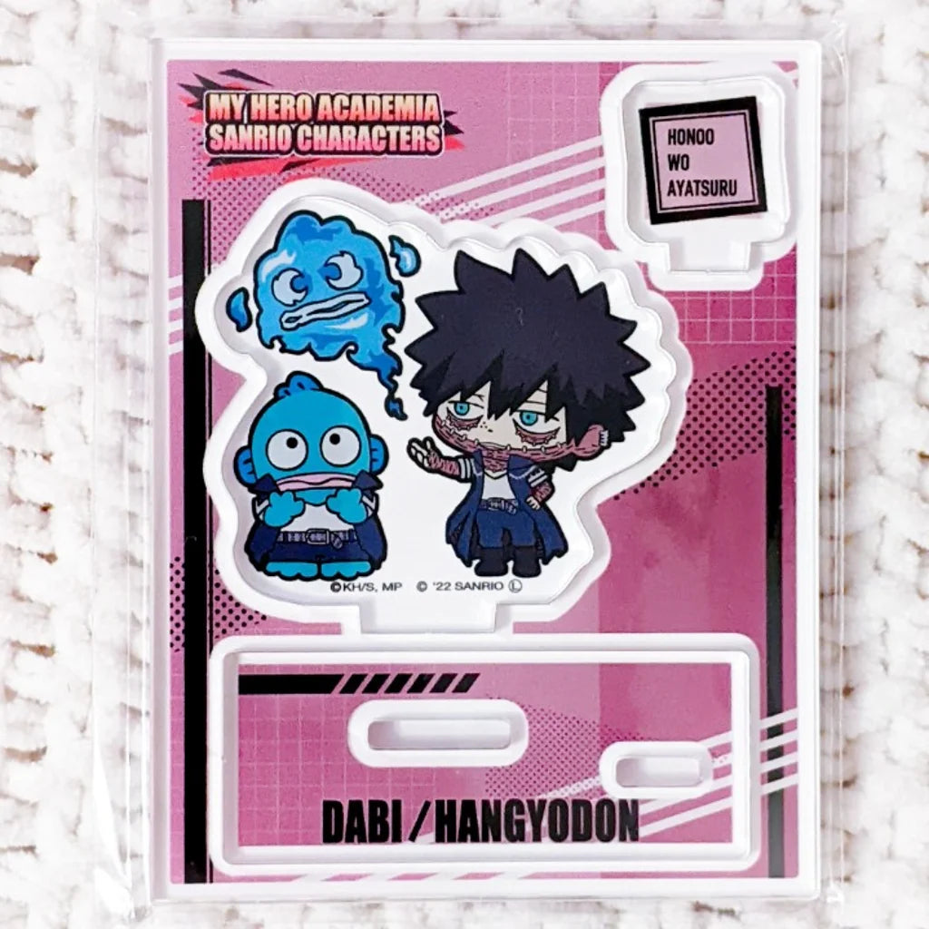 Dabi & Hangyodon My Hero Academia x Sanrio Anime Acrylic Figure Stand