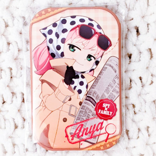 Anya Forger - SPY x FAMILY Anime Square Pin Badge Button