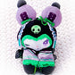 Kuromi Dolly Mix Green Sanrio Mascot Plush Keychain