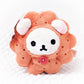 Korilakkuma Retro Sweets Butter Strawberry Cookie San-X Rilakkuma Plush Keychain