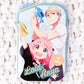 Loid & Anya Forger - SPY x FAMILY Anime Square Pin Badge Button