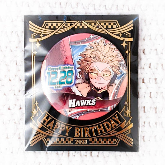 Hawks / Keigo Takami My Hero Academia Jump Shop Birthday Can Badge Pin Button